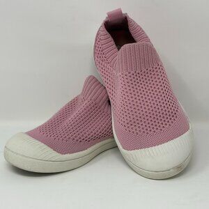 USED - Toddler Girl's Cat & Jack "Corey" Pink Slip On Sneakers Size 10